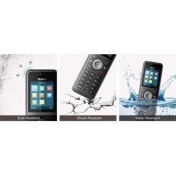 USZKODZONY Yealink Słuchawka IP W59R IP67 Bluetooth LC3 wyświetlacz 1.8 "