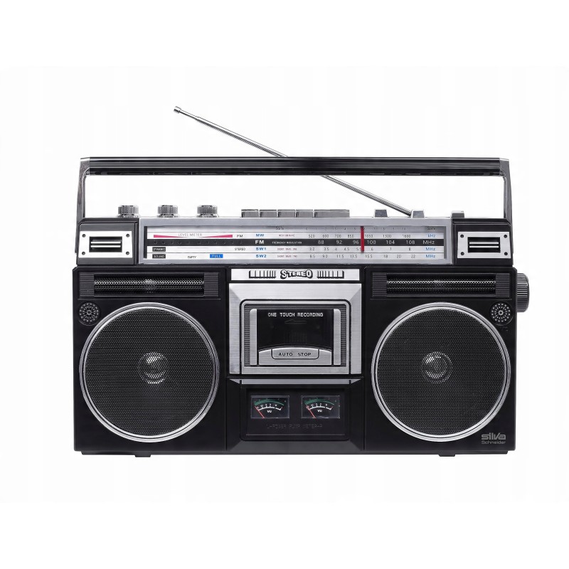 Outlet Silva Schneider Pcr 1980 przenośny magnetofon retro bluetooth OPIS