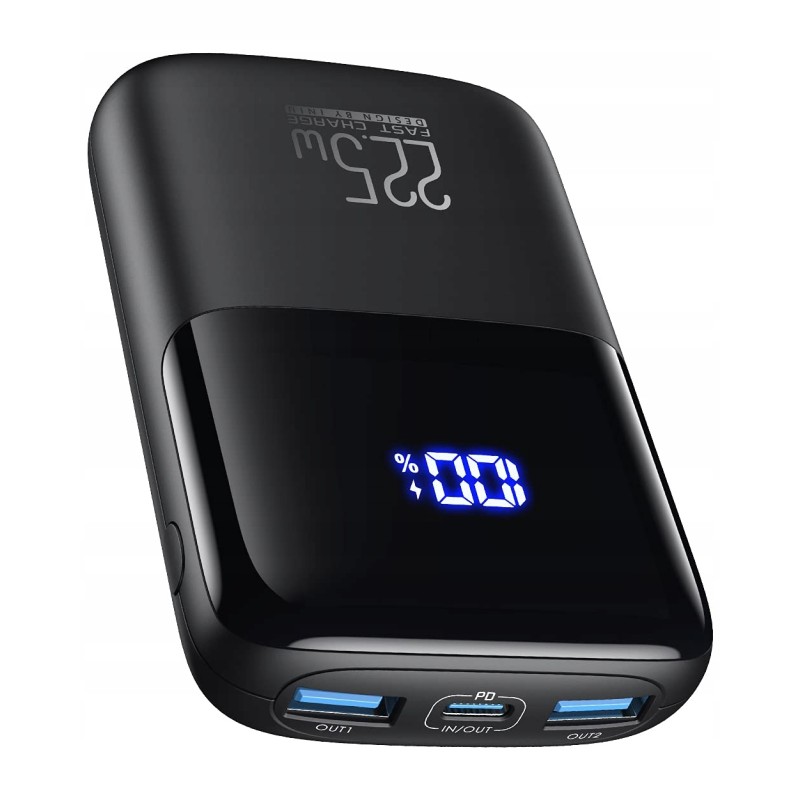 Outlet Iniu BI-B61 Powerbank 2xUSB 10000mAh 22,5W LCD wyświetlacz QC4.0