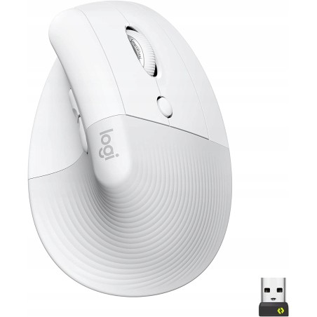 Outlet Mysz bezprzewodowa Logitech Lift R Biała