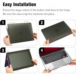 Etui Fintie kompatybilne z MacBookiem Pro 13" M2/M1 (2016-2022)