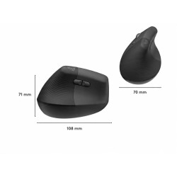 Outlet Myszka bezprzewodowa Logitech Lift Left sensor optyczny