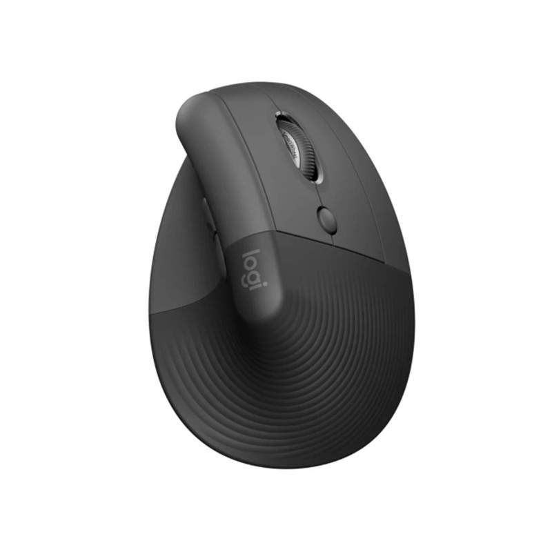 Logitech Lift/Pionowy/Optyczny/Dla praworęcznych/4 000 DPI/USB+BT/Grafitowy Logitech Lift/Pionowy/Optyczny/Dla praworęcznych/4 000 DPI/USB+BT/Grafitowy