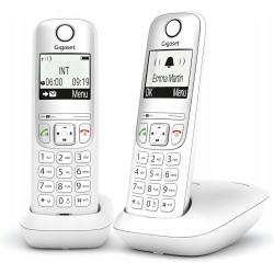 Gigaset A695 Duo Telefon bezprzewodowy 2 słuchawki z dużym wyświetlaczem