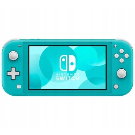 USZKODZONA Konsola Nintendo Switch Lite 32 GB turkusowa LCD 5,5 cala OPIS