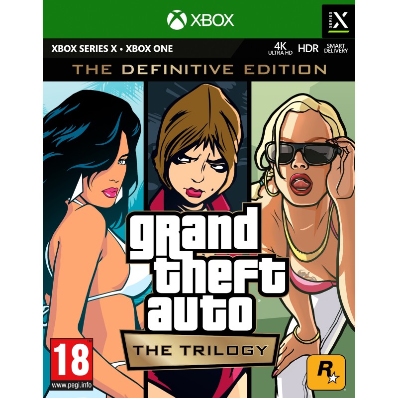 Outlet Grand Theft Auto The Trilogy / Xbox Series X / Xbox One / PL nap Outlet Grand Theft Auto The Trilogy / Xbox Series X / Xbox One / PL nap