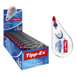 Outlet Mini Korektor na taśmie w myszce BIC Tipp-Ex 9 sztuk 6metrów