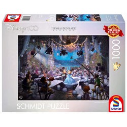 PUZZLE 1000 PQ T. KINKADE 100 LAT DISNEYA JUBILEUSZOWY TANIEC DISNEY OPIS