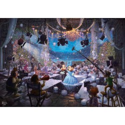 PUZZLE 1000 PQ T. KINKADE 100 LAT DISNEYA JUBILEUSZOWY TANIEC DISNEY OPIS