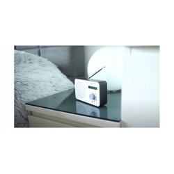 Outlet Radio sieciowo-bateryjne DAB+ FM TechniSat Viola 2 Biały