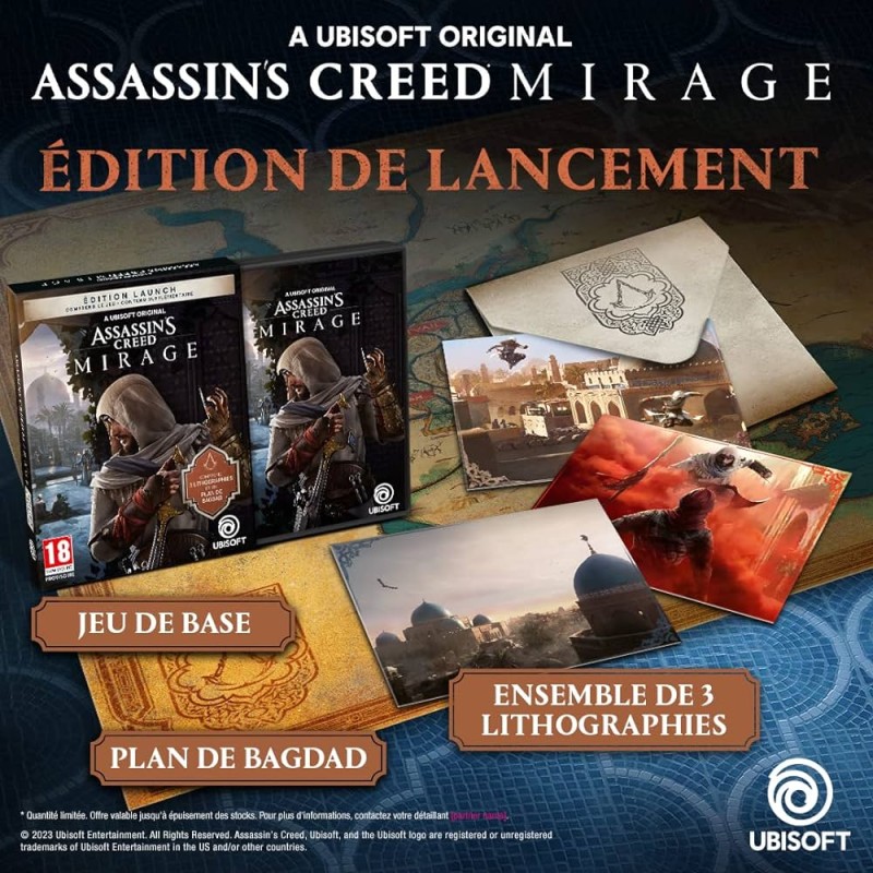 Outlet Assassin's Creed Mirage - Launch Edition Sony PlayStation 5 (PS5) Outlet Assassin's Creed Mirage - Launch Edition Sony PlayStation 5 (PS5)