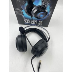 Outlet Słuchawki nauszne przewodowe RGB Sharkoon Skiller SGH30 kabel 2,4 m