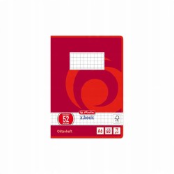 Outlet Notes czerwony do słówek Herlitz FSC Mix Credit A6/60 kratka OPIS