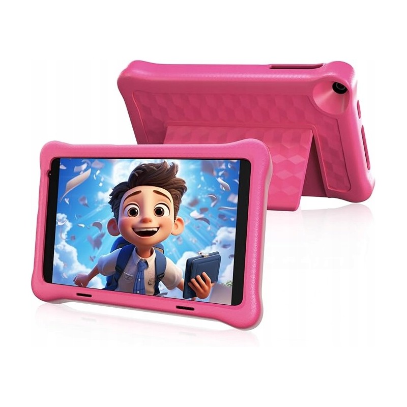 Wqplo Tablet dla dzieci 8 cali Android 12 Tablet dla dzieci 1280 x 800 HD