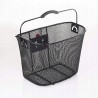 Outlet Kosz rowerowy przedni metalowy FISCHER czarny do 5kg OPIS