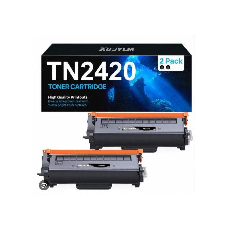 KUPYLM TN2420 Toner kompatybilny z Brother TN 2420 TN2410 TN2420*2 OPIS