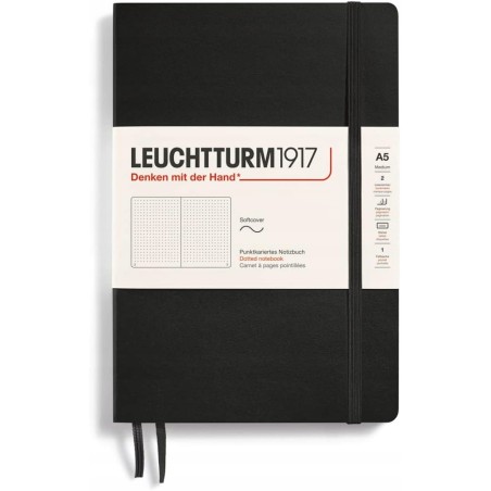 LEUCHTTURM1917 Notes w miękkiej oprawie format A5 ponumerowane strony