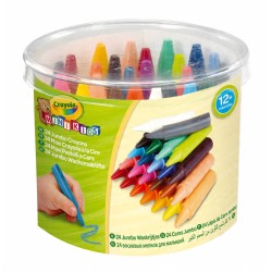 CRAYOLA pierwsze kredki świecowe dla malucha 27 sztuk wielokolorowe OPIS