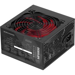 Outlet ZASILACZ Mars Gaming MPIII850 PC ATX 850W 20+4 pin czarny OPIS