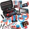 Outlet Mooroer Zestaw akcesoriów do akcesoriów Nintendo Switch OPIS!