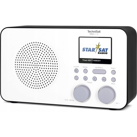 USZKODZONY Radio sieciowo-bateryjne DAB+, FM, internetowe TechniSat Viola 2