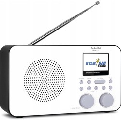 USZKODZONY Radio sieciowo-bateryjne DAB+, FM, internetowe TechniSat Viola 2