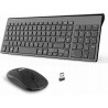 Outlet Zestaw Bezprzewodowa Klawiatura + Myszka USB 2,4GHz QWERTZ