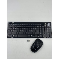 Outlet Zestaw Bezprzewodowa Klawiatura + Myszka USB 2,4GHz QWERTZ