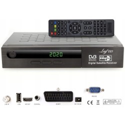 Outlet Tuner Leyf Leyf0301 DVB-S2 + kabel HDMI USB SCART (Euro) Full HD
