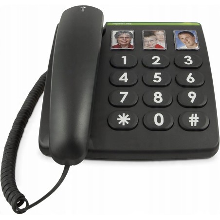 Outlet Telefon przewodowy Doro 380003 regulacja głośności wysoki kontrast