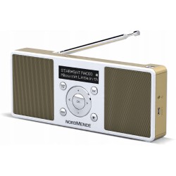 USZKODZONY Radio sieciowe DAB+ FM Nordmende Transita 200 funkcja RDS OPIS