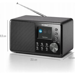 Outlet Radio sieciowe DAB+, FM Kärcher DAB 3000