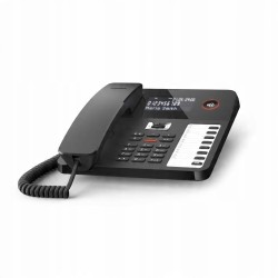 Telefon przewodowy Gigaset DESK 800A tryb głośnomówiący wyświetlacz LCD