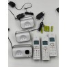 Outlet Zestaw 3 telefonów bezprzewodowych (TRIO) z automatyczną sekretarką