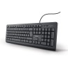 Outlet Trust Taro klawiatura USB przewodowa włoski układ QWERTY czarna OPIS