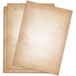 Outlet Papier ozdobny A4 Sophies Kartenwelt 100 arkuszy 120 g/m² OPIS