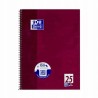 Outlet notatnik A4 Oxford 90 g/m² liniatura 25 80 arkuszy 160 stron fiolet