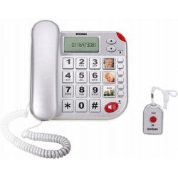 Outlet Brondi Super Bravo Plus Telefon Stacjonarny z Pilotem SOS OPIS