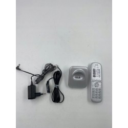 Outlet Panasonic KX-TGH710GG telefon bezprzewodowy srebrny DECT OPIS