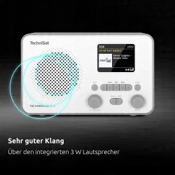 Outlet Radio sieciowo-bateryjne DAB+, FM, internetowe TechniSat TECHNIRADIO