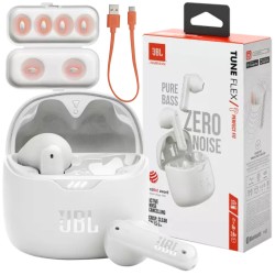 Outlet Słuchawki dokanałowe JBL Tune Flex Biały