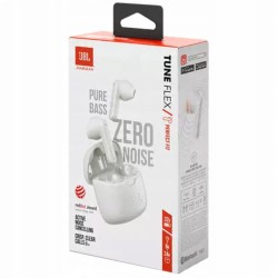 Outlet Słuchawki dokanałowe JBL Tune Flex Biały