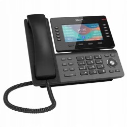 Outlet Telefon stacjonarny Snom SM-D865 rozdzielczość 1280x720px czarnyOPIS