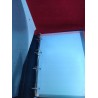 Outlet Saro Teczka organizacyjna czarna plastikowa z gumką elegancka 12 poz