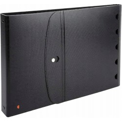 Outlet Exacompta teczka prezentacyjna czarna multi task wbudowanymi folie