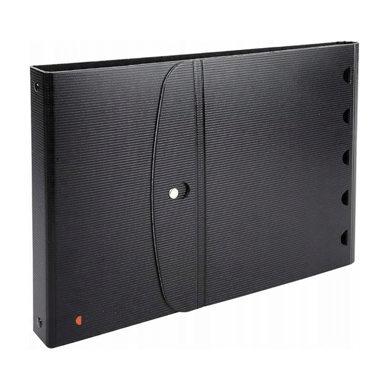 Outlet Exacompta teczka prezentacyjna czarna multi task wbudowanymi folie