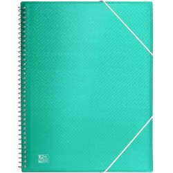 Outlet Oxford album z kalkami na dokumenty smart design morska zieleń praca