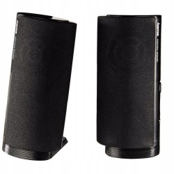 Outlet Zestaw głośników 2.0 Hama Multimedia Loudspeaker E 80 2W czarne OPIS