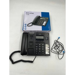 Outlet Telefon przewodowy ALCATEL T56 Czarny z identyfikatorem OPIS