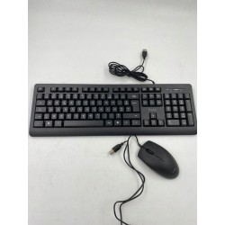 Outlet Przewodowy zestaw klawiatura + mysz francuski układ AZERTY Trust